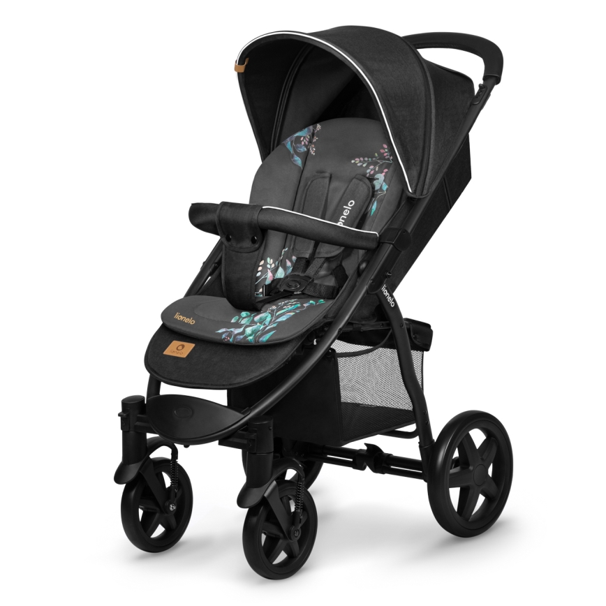 Lionelo - Įdėklas vežimėliui SEATLINER Golden Moments Grey