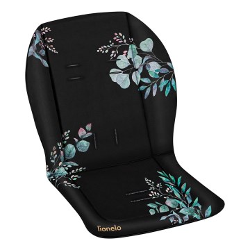 Lionelo - Įdėklas vežimėliui SEATLINER Golden Moments Juoda