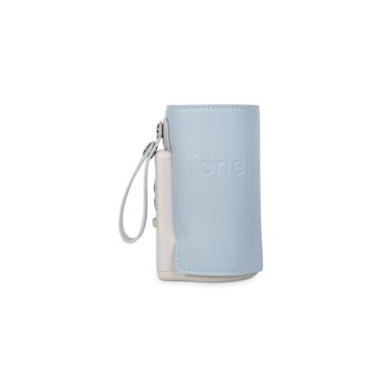 Lionelo - Įkraunamas buteliuko šildytuvas THERMUP GO PLUS 10W/5V mėlyna/pilka
