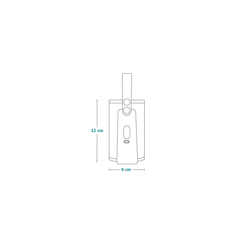 Lionelo - Įkraunamas buteliuko šildytuvas THERMUP GO PLUS 10W/5V smėlio spalva