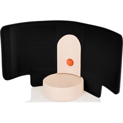 Lionelo - Įkraunamas buteliukų šildytuvas THERMUP GO EVO 18W/5V juodas/smėlinis