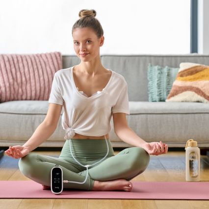 Lionelo - Elektrinė įkraunama dviguba krūtų pientraukė TWEE FREE 5V 1500 mAh 150 ml