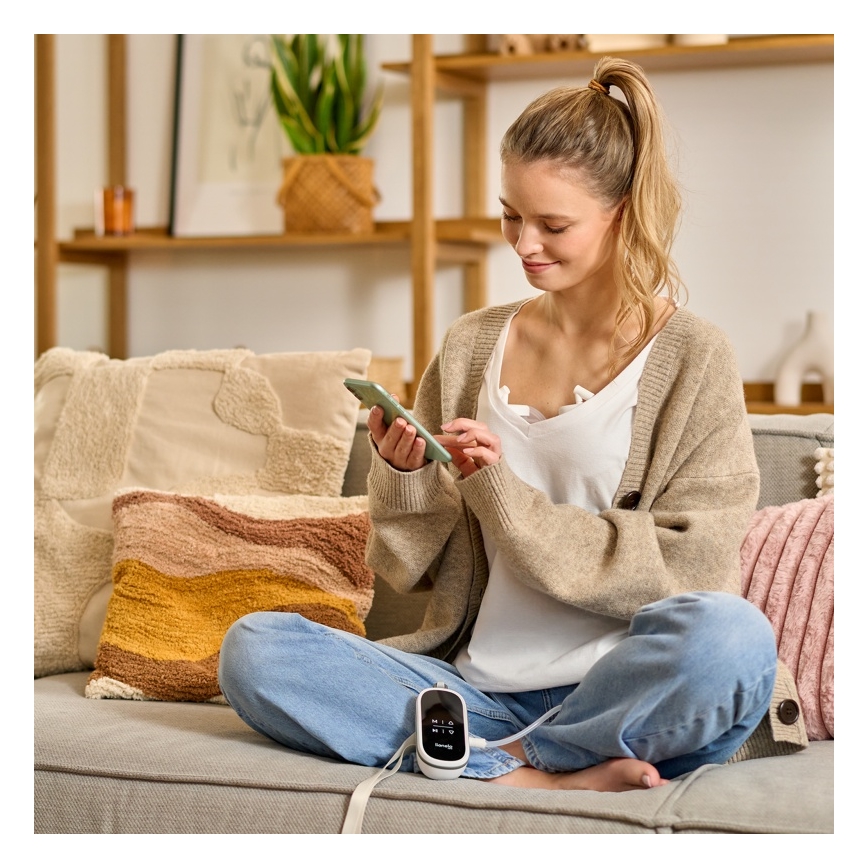 Lionelo - Elektrinė įkraunama dviguba krūtų pientraukė TWEE FREE 5V 1500 mAh 150 ml