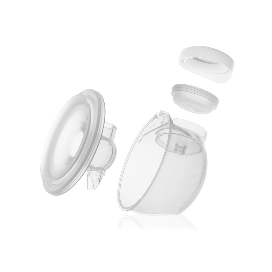 Lionelo - Elektrinė įkraunama dviguba krūtų pientraukė TWEE FREE 5V 1500 mAh 150 ml