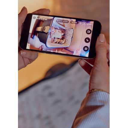 Lionelo - Įkraunamas kūdikio monitorius BABYLINE GO 5V 3350 mAh