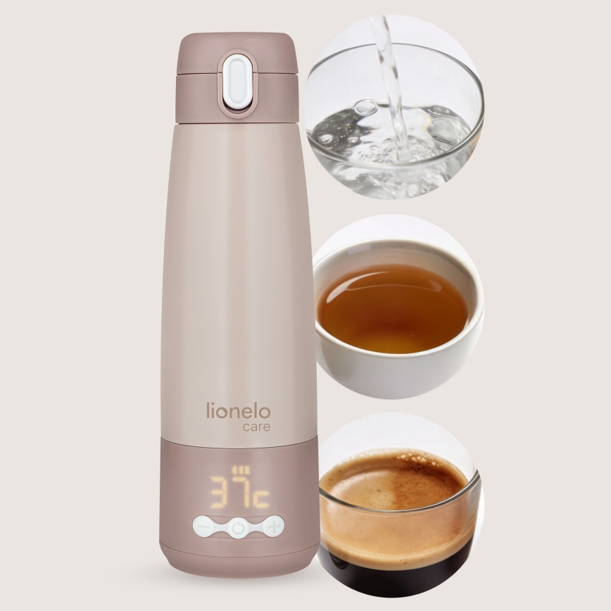 Lionelo - Įkraunamas pieno šildytuvas THERMUP 55W/5V