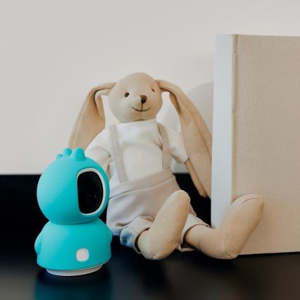 Lionelo – išmanioji kūdikių stebėjimo kamera BABYLINE VIEW Wi‑Fi 5V, balta