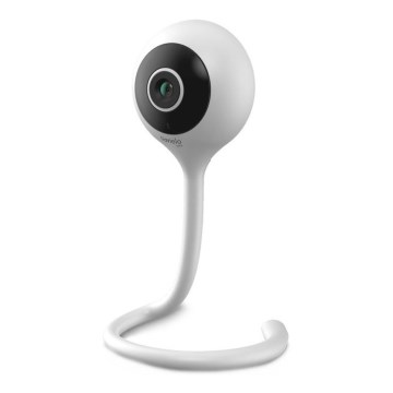 Lionelo - išmanus kūdikio monitorius BABYLINE SMART Wi‑Fi, baltas