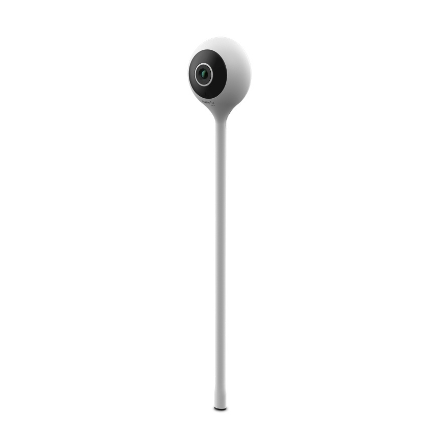 Lionelo - išmanus kūdikio monitorius BABYLINE SMART Wi‑Fi, baltas