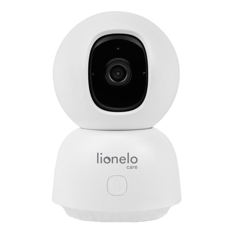 Lionelo - Išmanus kūdikio stebėjimo monitorius BABYLINE VIEW Wi-Fi 5V balta