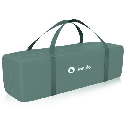 Lionelo - Kelioninė kūdikio lovelė STEFI PLUS alyvuogių žalia