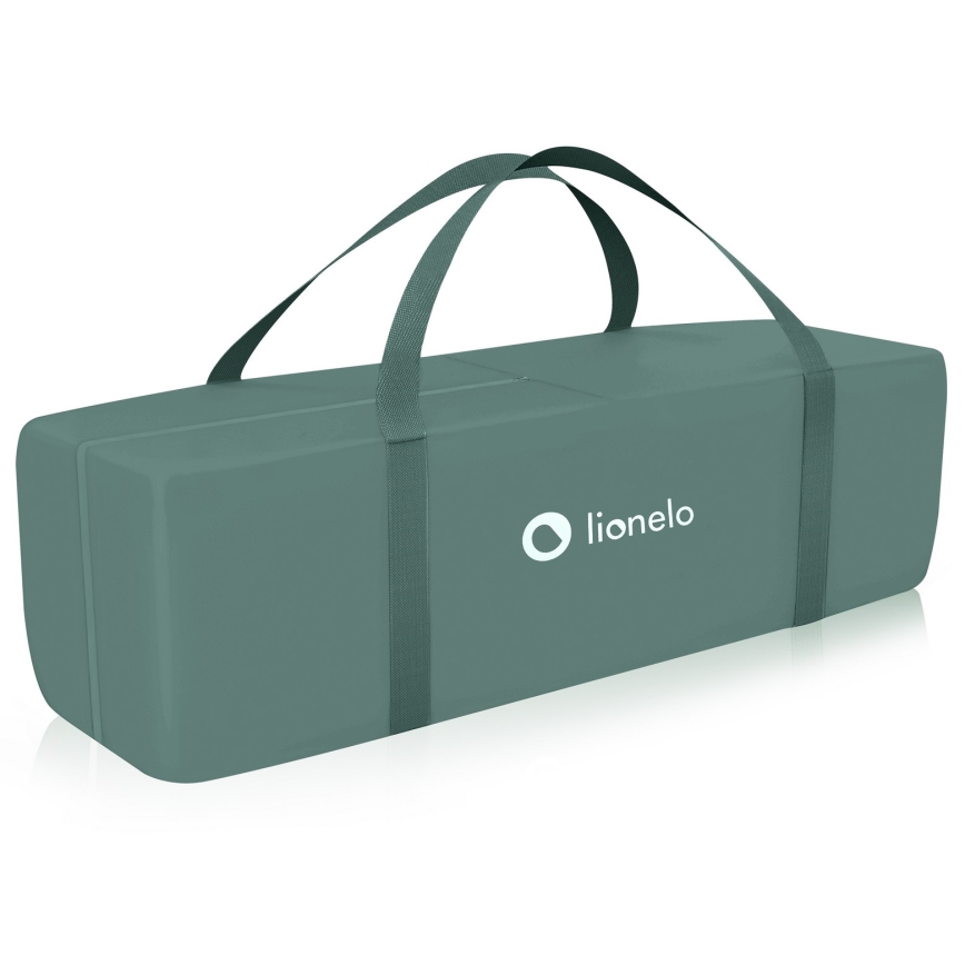 Lionelo - Kelioninė kūdikio lovelė STEFI PLUS alyvuogių žalia