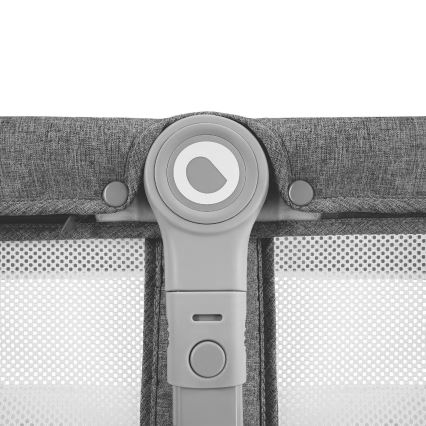 Lionelo - kelioninė lovelė 3 in 1 MALIN Grey Stone