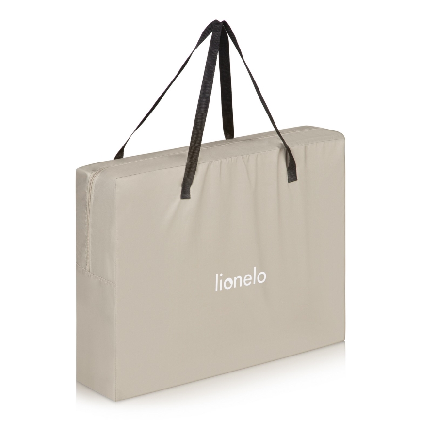 Lionelo - Kelioninė lovelė 3 viename ALICE smėlio/alyvuogių