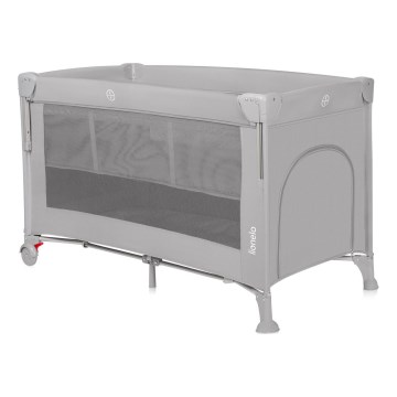 Lionelo - Kelioninė lovelė 3 viename ELLEN Grey Concrete