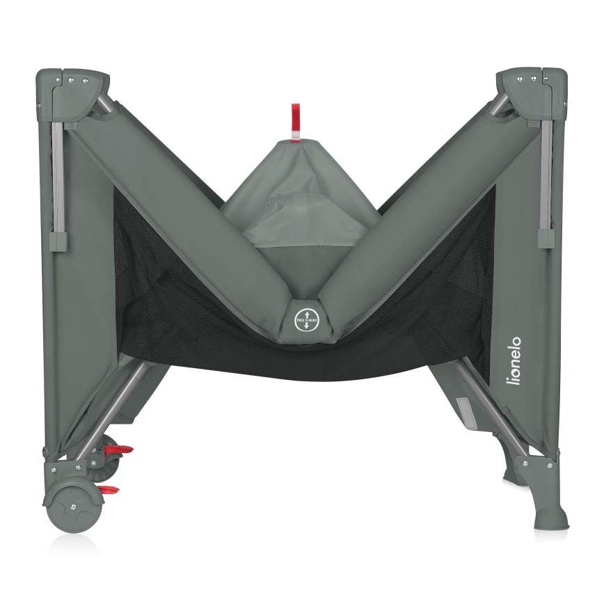 Lionelo - kelioninė lovelė 3 viename ELLEN šalavijų žalia