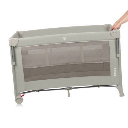 Lionelo - Kelioninė lovelė 3 viename ELLEN smėlio spalvos