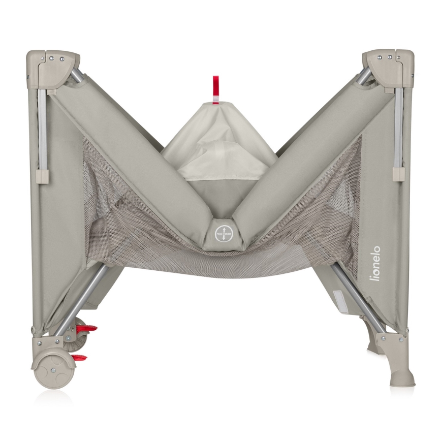 Lionelo - Kelioninė lovelė 3 viename ELLEN smėlio spalvos