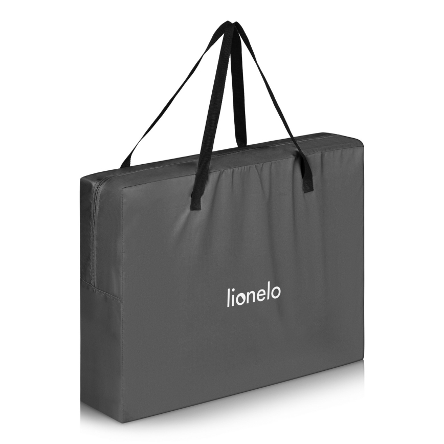 Lionelo - kelioninė lovelė 3in1 ALICE pilka
