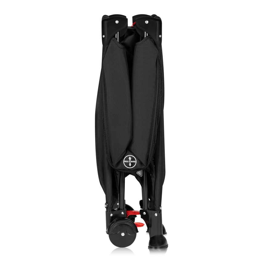 Lionelo - kelioninė lovelė LAURA Black Carbon