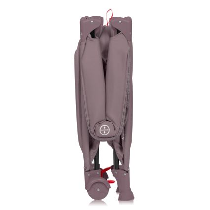 Lionelo - Kelioninė lovelė LAURA Pink Nude