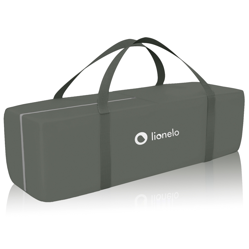 Lionelo - kelioninė lovelė SVEN PLUS, smėlio-alyvuogių spalvos