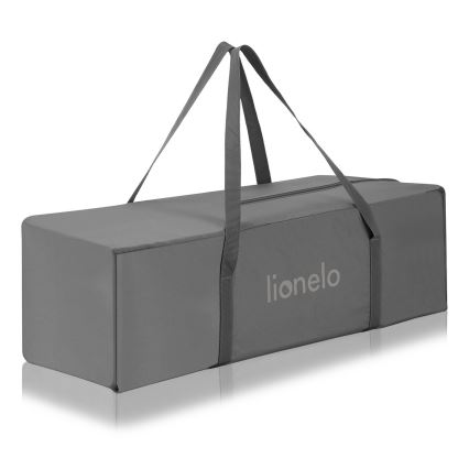 Lionelo - kelioninė lovytė JASMIN EASY FOLD Akmens pilka