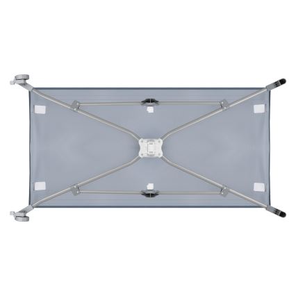 Lionelo - kelioninė lovytė STEFI Mėlyna pilka