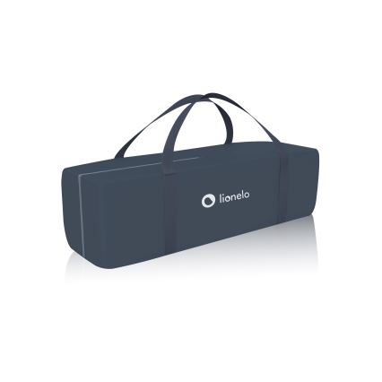 Lionelo - kelioninė lovytė STEFI Mėlyna pilka