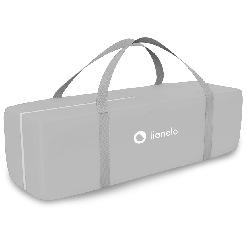 Lionelo - Kelioninė lovytė STEFI PLUS (rožinė/geltona)
