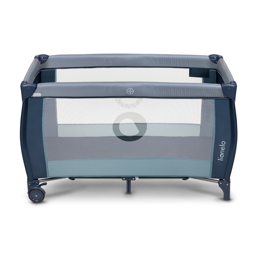 Lionelo - kelioninė lovytė SVEN PLUS mėlyna