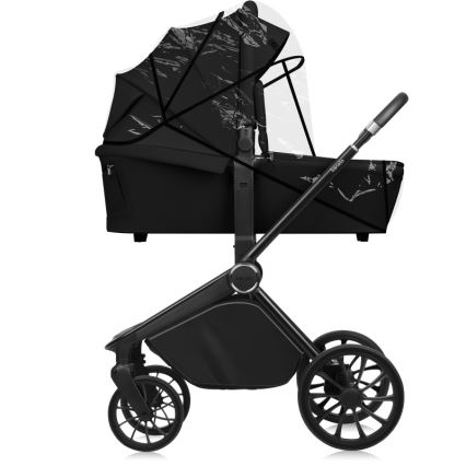 Lionelo - Kombinuotas 2 in 1 vežimėlis MIKA PLUS Black Onyx