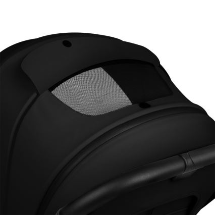 Lionelo - Kombinuotas 2 in 1 vežimėlis MIKA PLUS Black Onyx