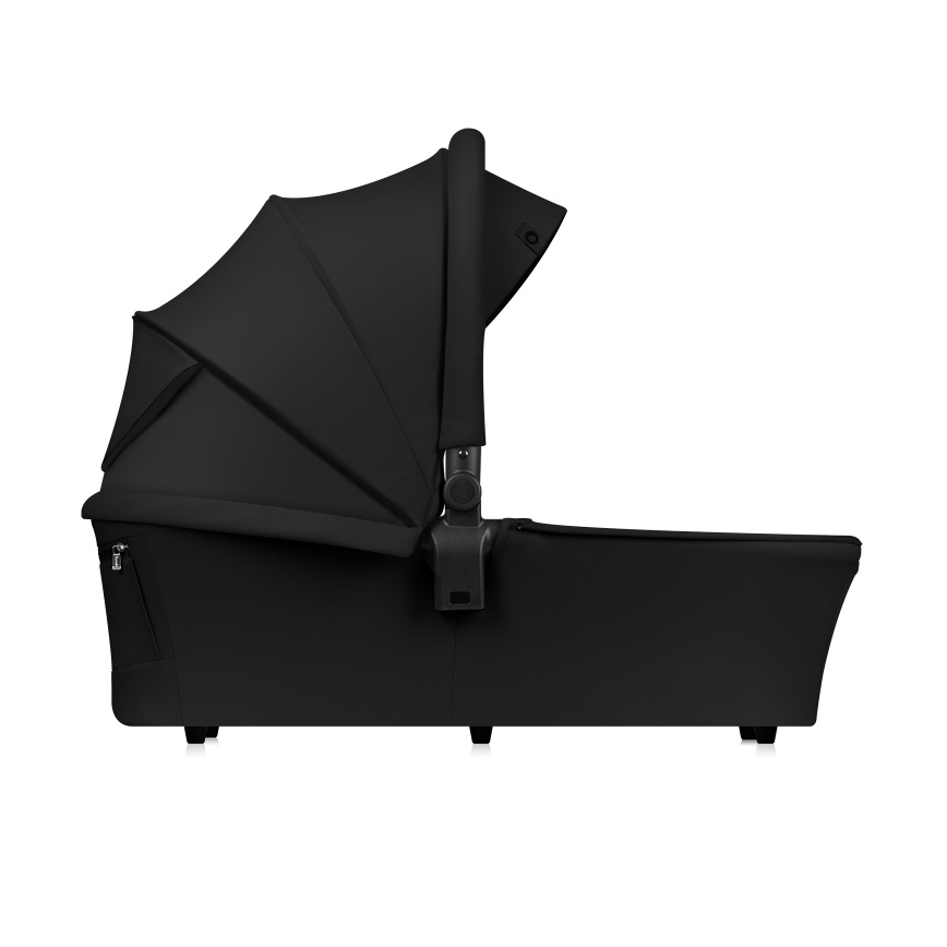 Lionelo - Kombinuotas 2 in 1 vežimėlis MIKA PLUS Black Onyx