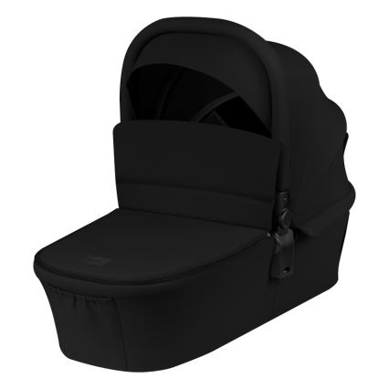 Lionelo - Kombinuotas 2 in 1 vežimėlis MIKA PLUS Black Onyx