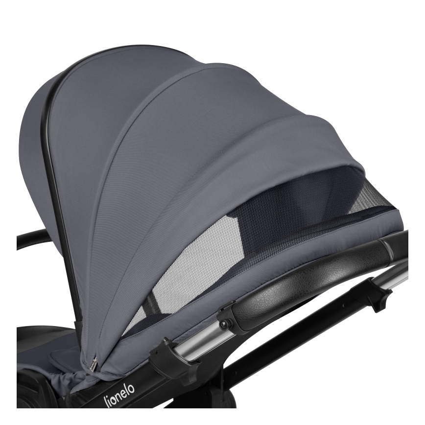 Lionelo - kombinuotas 3 in 1 vežimėlis LAYLA Grey Stone