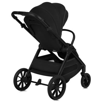 Lionelo - kombinuotas 3in1 vežimėlis LAYLA, juodasis oniksas