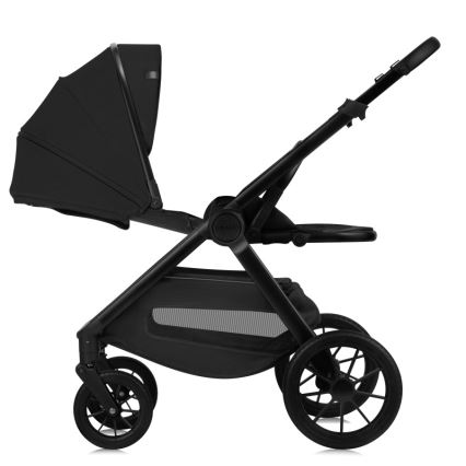Lionelo - kombinuotas 3in1 vežimėlis LAYLA, juodasis oniksas