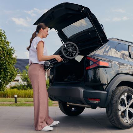 Lionelo - Kombinuotas 3in1 vežimėlis MIKA PLUS, alyvuogių spalvos