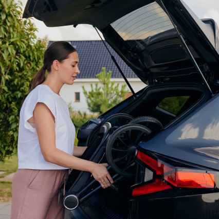 Lionelo - Kombinuotas 3in1 vežimėlis MIKA PLUS, smėlio spalvos