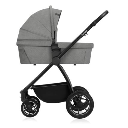 Lionelo - Kombinuotas vežimėlis 2 in 1 MERIL Grey Stone