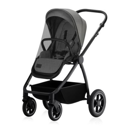 Lionelo - Kombinuotas vežimėlis 2 in 1 MERIL Grey Stone