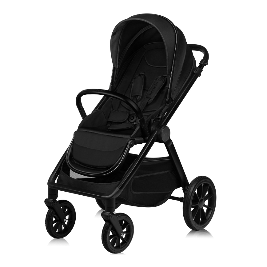 Lionelo - Kombinuotas vežimėlis 2 viename LAYLA Black Onyx