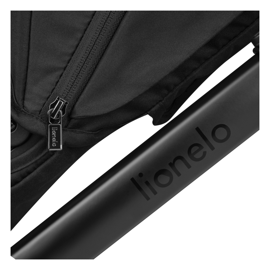 Lionelo - Kombinuotas vežimėlis 2 viename LAYLA Black Onyx