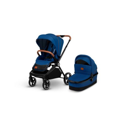 Lionelo - Kombinuotas vežimėlis 2 viename MIKA Blue Navy