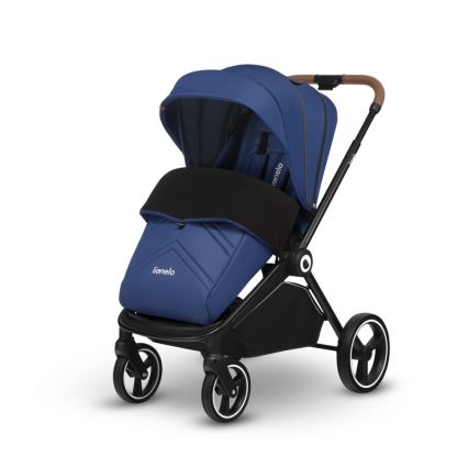 Lionelo - Kombinuotas vežimėlis 2 viename MIKA Blue Navy
