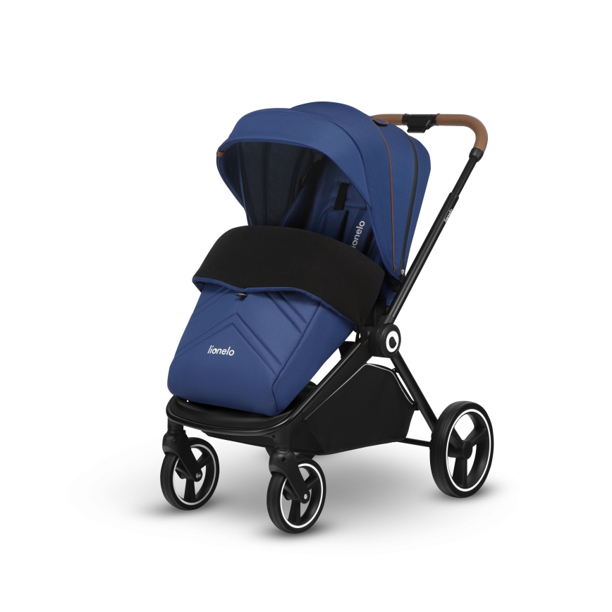 Lionelo - Kombinuotas vežimėlis 2 viename MIKA Blue Navy
