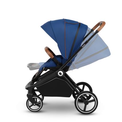 Lionelo - Kombinuotas vežimėlis 2 viename MIKA Blue Navy