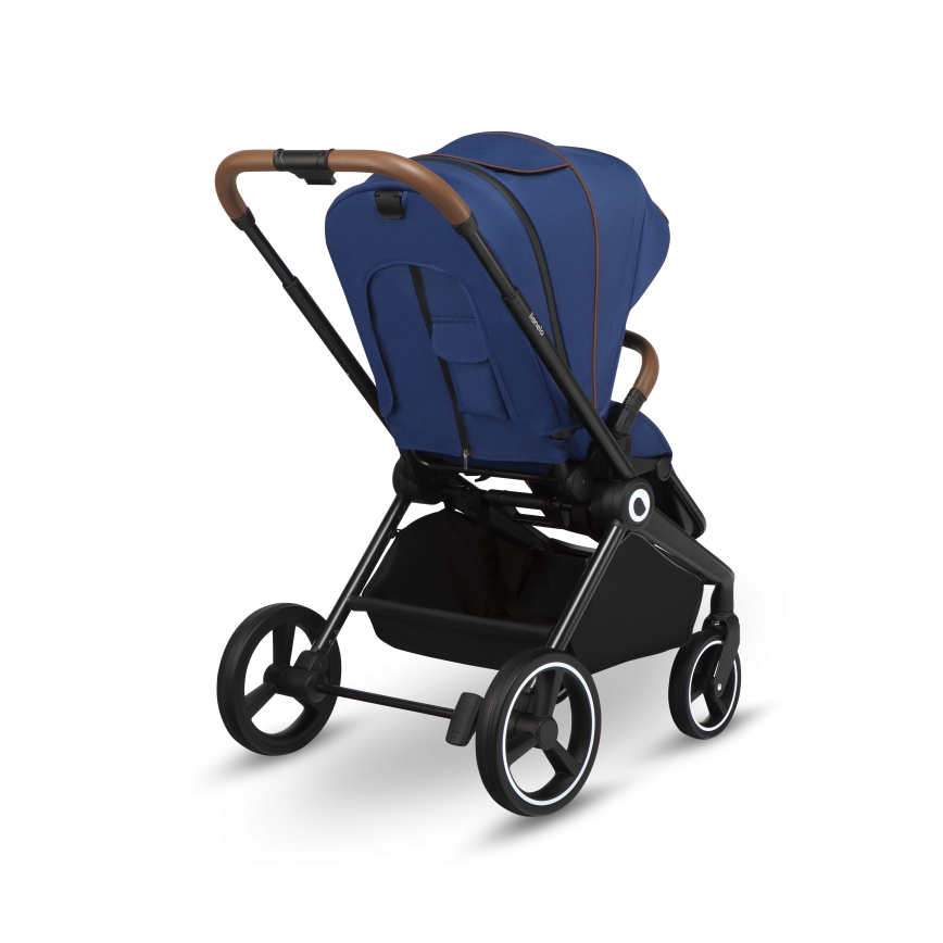 Lionelo - Kombinuotas vežimėlis 2 viename MIKA Blue Navy