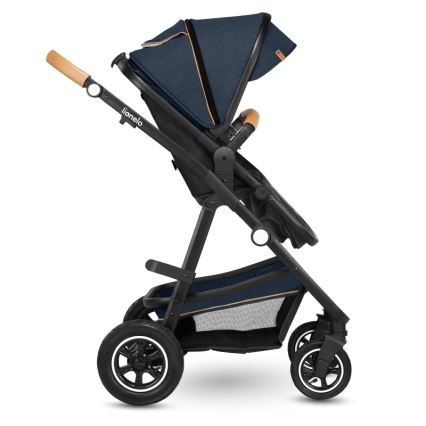 Lionelo - Kombinuotas vežimėlis 2in1 AMBER Blue Navy